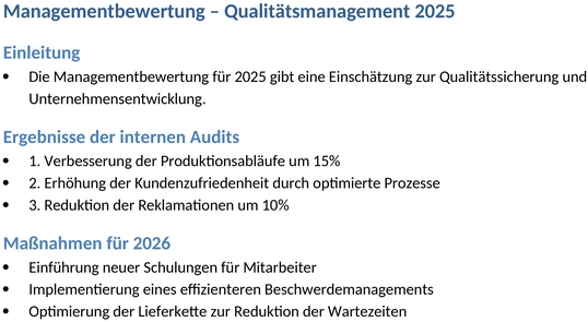 managementbewertung-bericht