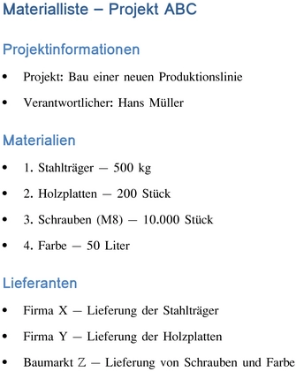 materialliste-fuer-projekte-und-einkauf-management