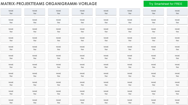 matrix-projektteams-organigramm-vorlage