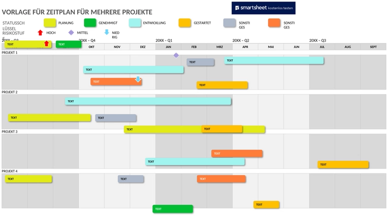 mehrfachprojekt-zeitleiste-word