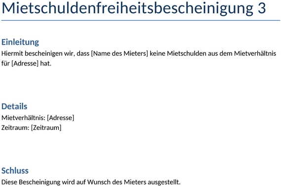 mietschuldenfreiheitsbescheinigung
