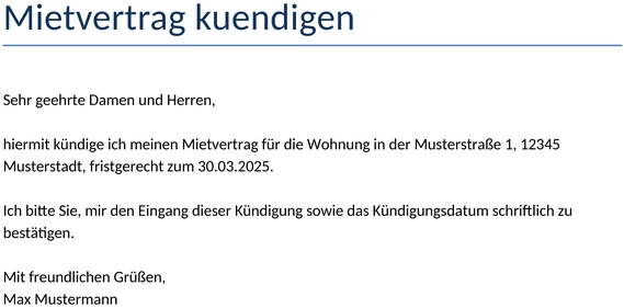 mietvertrag-kuendigung