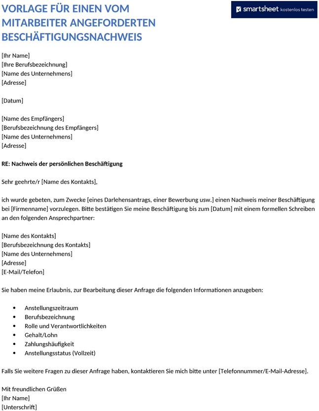 mitarbeiter-beschaeftigungsnachweis-vorlage-word