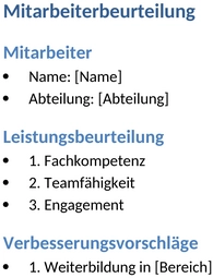 mitarbeiterbeurteilung-vorlage