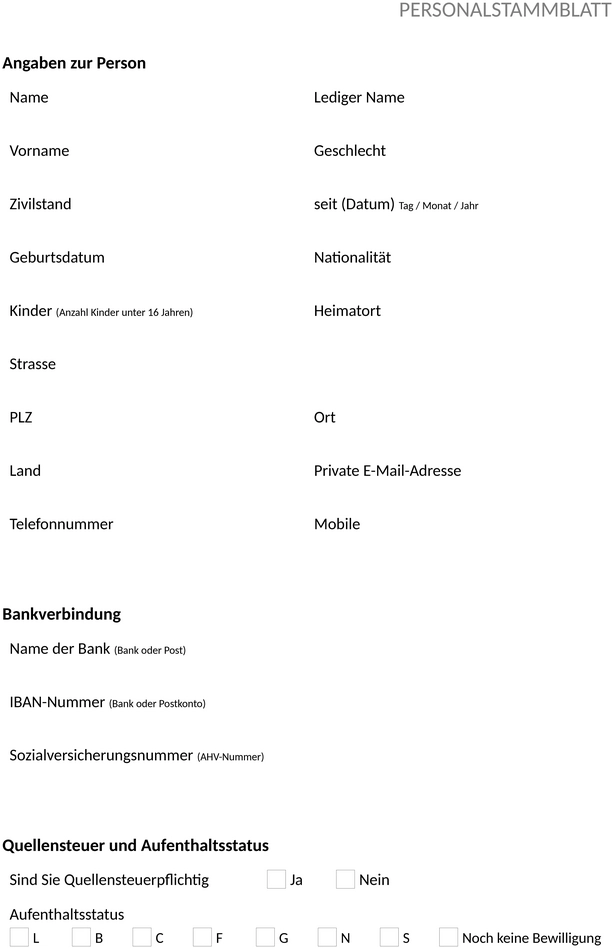 mitarbeiterdatenblatt-vorlage