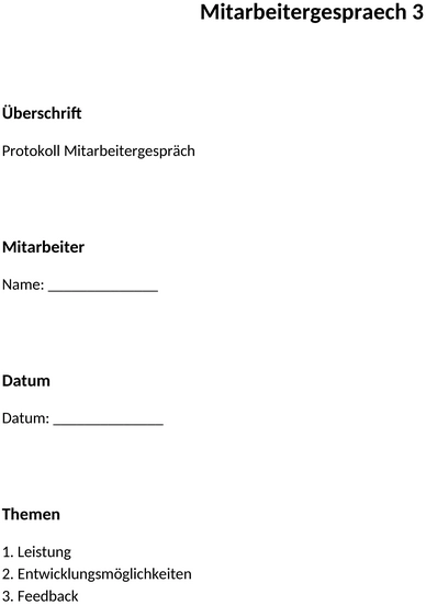 mitarbeitergespraech-template