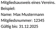 mitgliedsausweis-verein