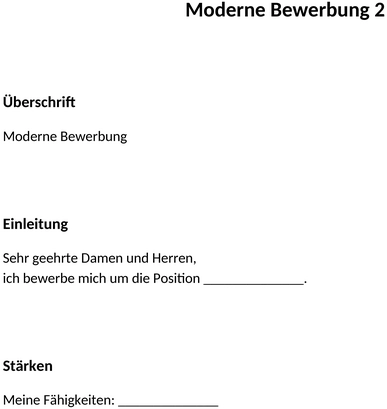 moderne-bewerbung
