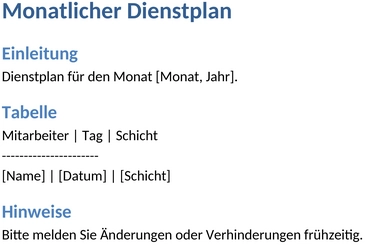 monatlicher-dienstplan