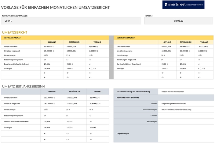 monatlicher-verkaufsbericht-vorlage