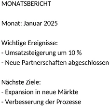 monatsbericht-bericht