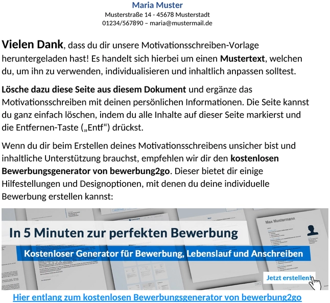 motivationsschreiben-auslandssemester-muster