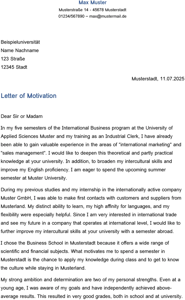 motivationsschreiben-auslandssemester-uni