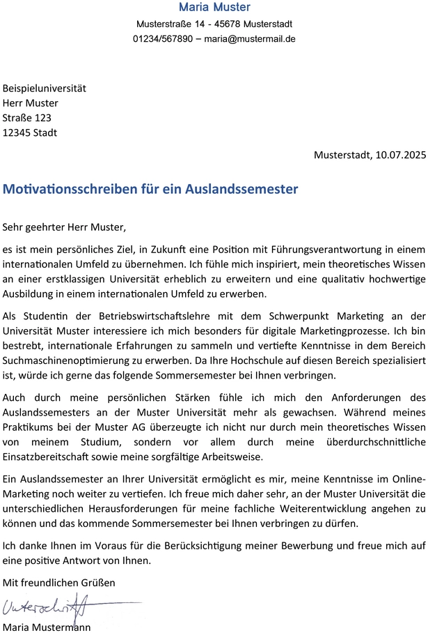 motivationsschreiben-auslandssemester-vorlage