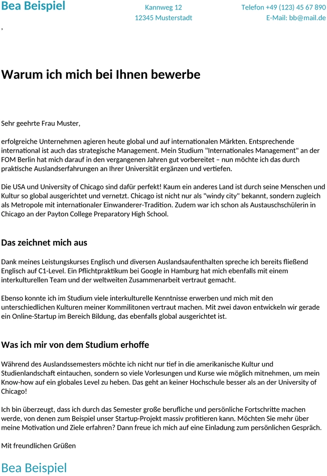 motivationsschreiben-auslandssemester-vorlage