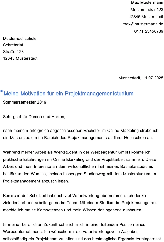 motivationsschreiben-masterprojektmanagement-vorlage