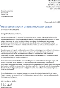 motivationsschreiben-medienkommunikation-studium