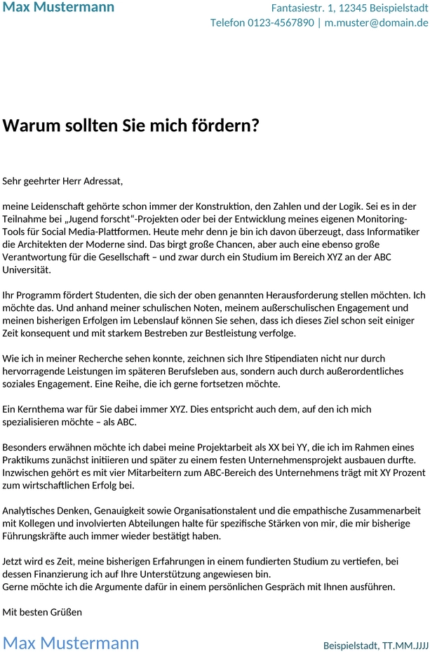 motivationsschreiben-stipendium-vorlage-word