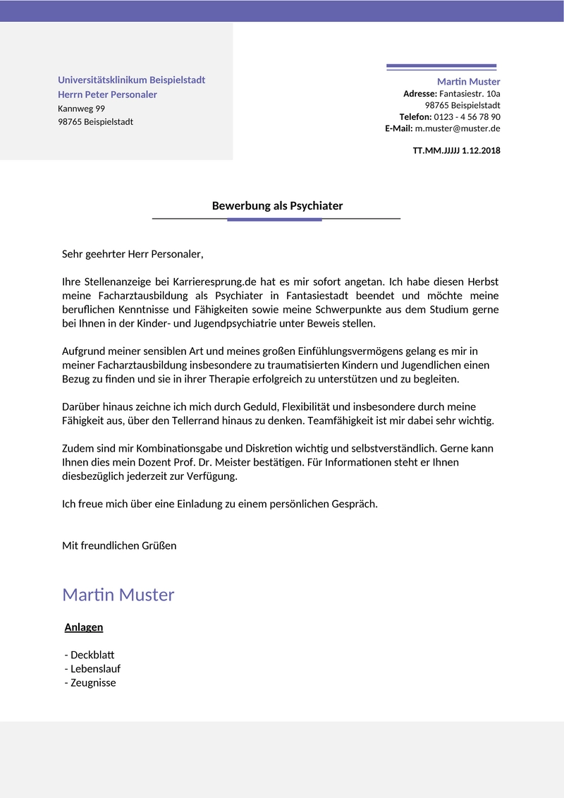muster-anschreiben-psychiater-bewerbung-vorlage
