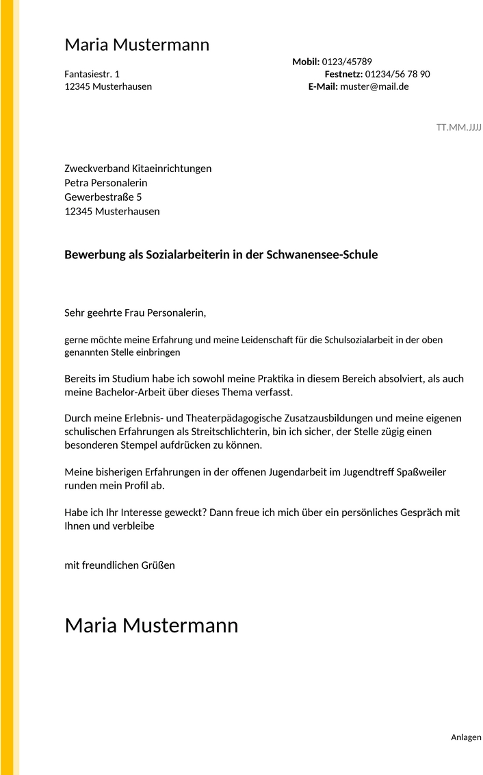 muster-anschreiben-sozialarbeiter-bewerbung