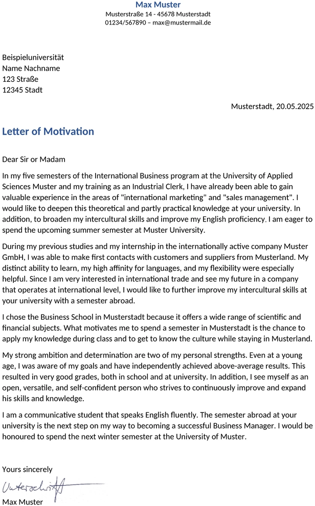 muster-motivationsschreiben-auslandssemester-englisch