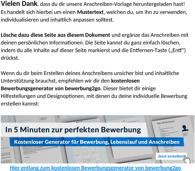 musterbewerbung-intern