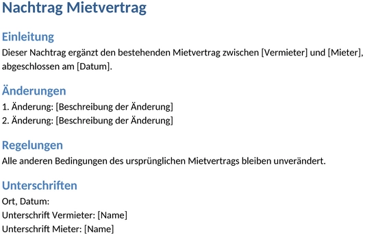 nachtrag-mietvertrag