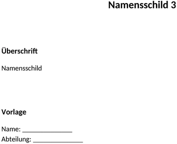namensschild-template