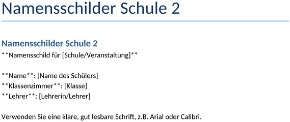 namensschilder-schule