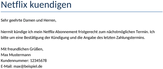 netflix-kuendigung