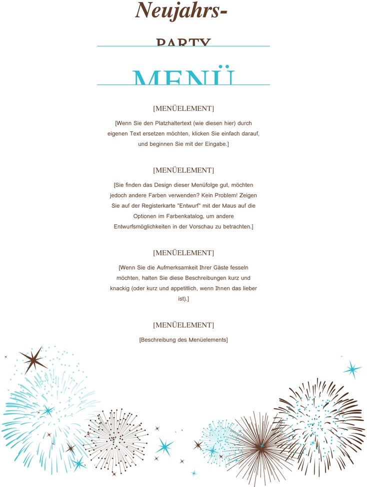 neujahrs-party-menuekarte-vorlage