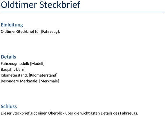 oldtimer-steckbrief