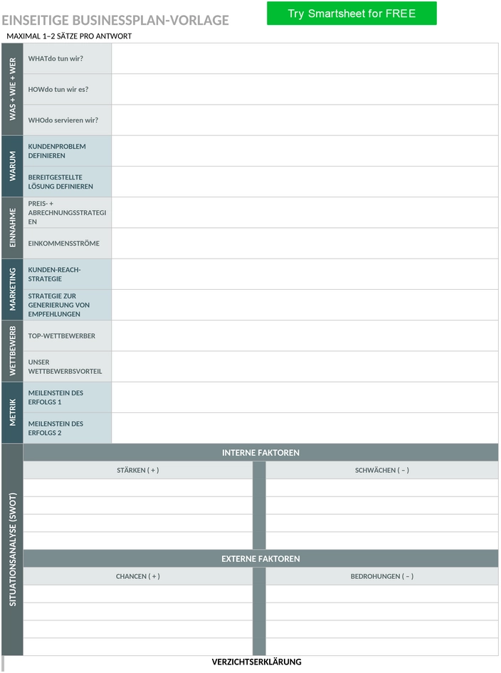 one-page-business-vorlage-word
