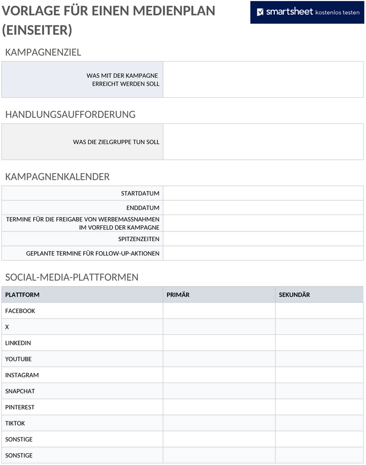 one-page-media-plan