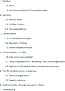 organisations-change-management-planvorlage
