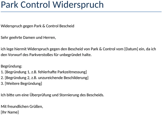 park-control-widerspruch