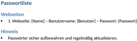 passwort-liste