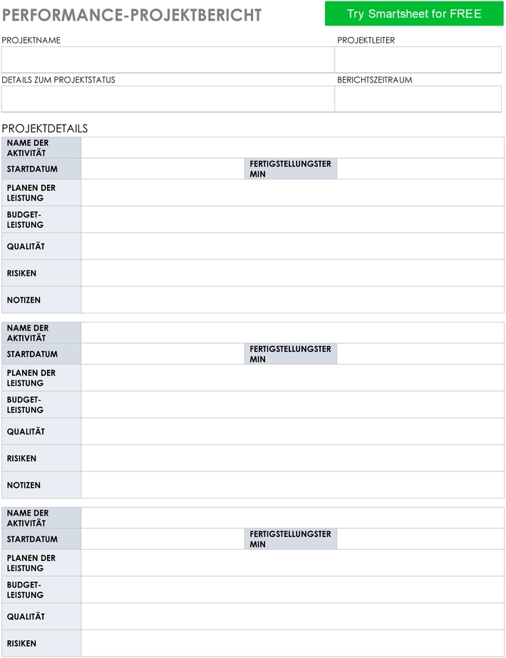 performance-projektbericht-vorlage-fuer-effektives-projektmanagement