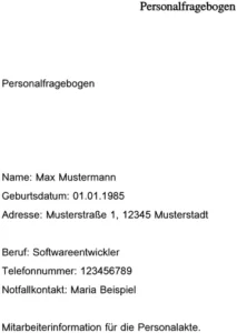 personalfragebogen-fuer-unternehmen-zur-datenerfassung
