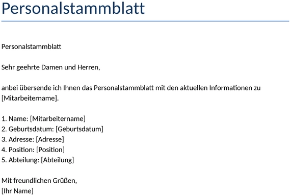 personalstammblatt-formular