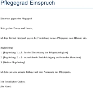 pflegegrad-einspruch-vorlage-fuer-privatpersonen