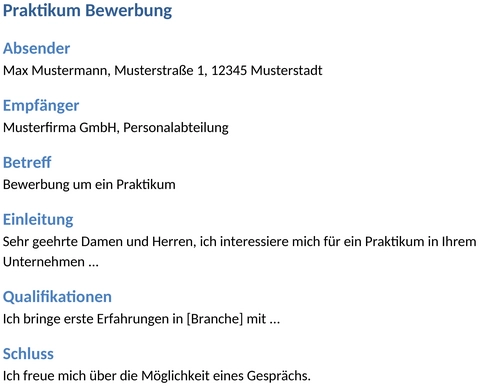 praktikum-bewerbung-vorlage