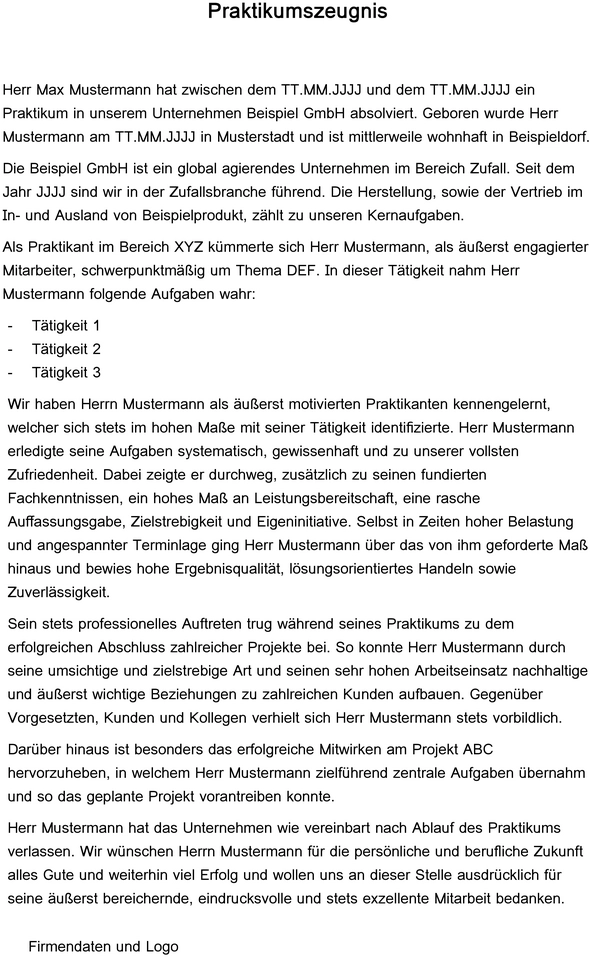 praktikumszeugnis-vorlage-fuer-berufliche-anwendung