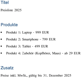preisliste-fuer-produkte-und-dienstleistungen