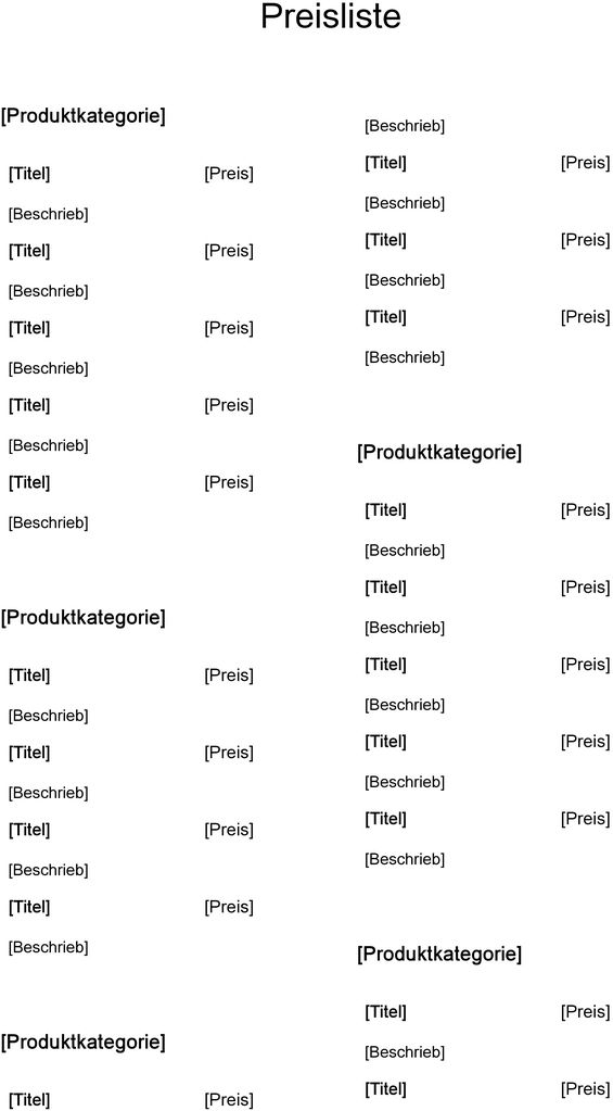 preisliste-vorlage-fuer-finanzen-und-freizeitaktivitaeten