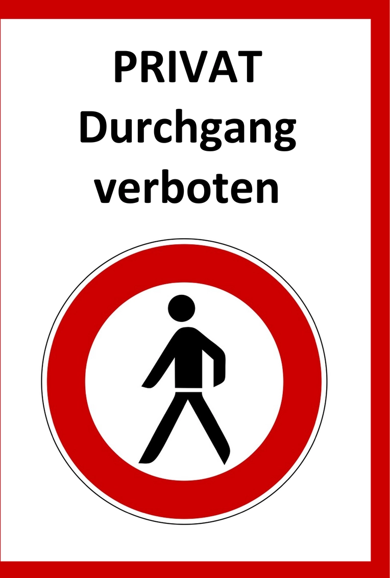 privat-durchgang-verboten-vorlage