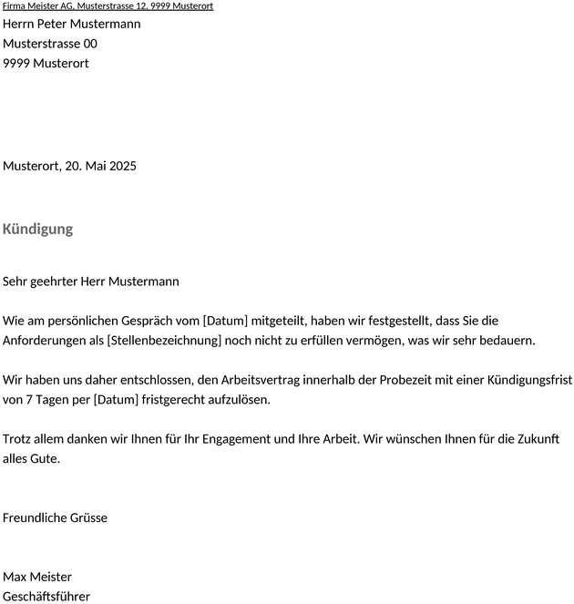 probezeit-kuendigung-arbeitgeber