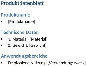 produktdatenblatt-geschaeftsvorlage