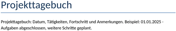projekt-tagebuch