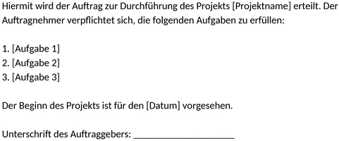 projektauftrag-dokumentation